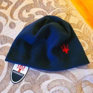 Men's Maserati Deep Navy Beanie